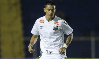 JP Chermont fez o gol da classificação do Santos na Copinha (Foto: Reinaldo Campos/ Santos F.C)