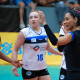 Jaqueline atuou como líbero titular do Pinheiros em volta para a casa (Foto: Glau Peixoto/Recife Vôlei)