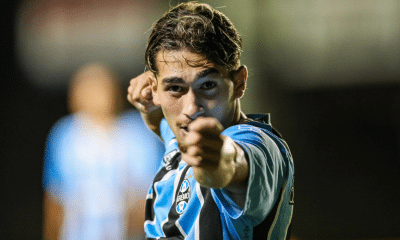 Grêmio não tomou conhecimento do América-RN nas oitavas da Copinha e avançou com goleada (Foto: Angelo Pieretti/Grêmio)