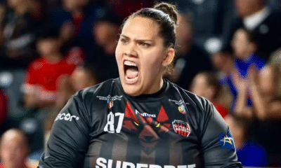 Cinco brasileiras venceram, sendo uma delas a goleira Renata Arruda (Foto: EHF Champions League)