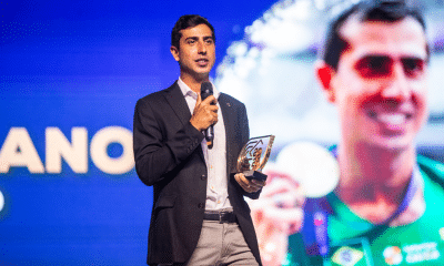 Caio Bonfim foi o maior protagonista da premiação dos melhores do ano do atletismo brasileiro (Foto: Gustavo Alves/CBAt)
