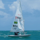 O evento teste para o Mundial de Vela em Fortaleza começou nesta segunda-feira (26) com boa participação do Brasil (Foto: Marcos Junior @jrclicksvideos)