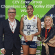 Ana Cristina foi escolhida a craque do jogo na vitória da Liga dos Campeões da Europa (Foto: CEV/Divulgação)