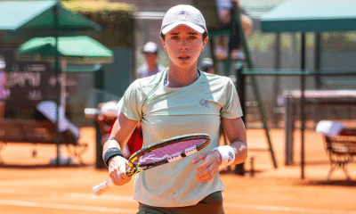 Thaisa Pedretti foi eliminada na chave de duplas nesta quinta-feira (29) na Flórida (Foto: João Pires/@fotojump)