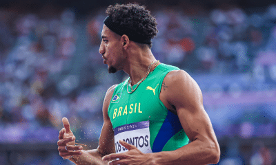 Almir Júnior conquistou a medalha de bronze no salto triplo nesta sexta-feira (30) na França (Foto: Wander Roberto/COB)