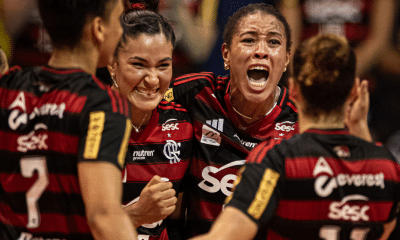 Simone Lee terminou como craque do jogo na vitória do Sesc Flamengo diante do Tijuca pela Superliga (Foto: Paula Reis/Flamengo)