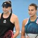 Elena Rybakina e Aryna Sabalenka