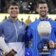 Carlos Alcaraz e Novak Djokovic
