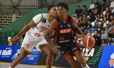 Georginho teve grande atuação na vitória do Sesi Franca sobre o Basket Osasco em 2025. Foto: @brulivieri / @basketosasco