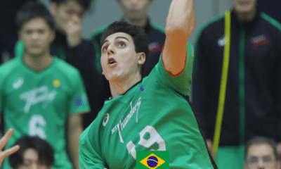 Felipe Roque se destaca em vitória do JT Thunders na liga japonesa de vôlei