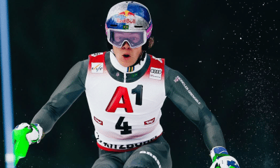 O brasileiro Lucas Pinheiro realizou a primeira descida e registrou o melhor tempo (Foto: Instagram @markclinton / @solowattaggio / @wwp.group)