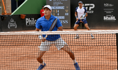 O venezuelano Luis David Martinez e o colombiano Cristian Rodriguez