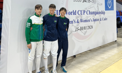 Brasileiros na Etapa de Manama da Copa do Mundo Cadete e Juvenil de espada