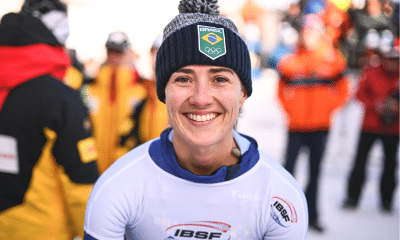Nicole Silveira na Copa do Mundo de Skeleton em St. Moritz