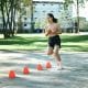 Pessoa fazendo treino de agilidade