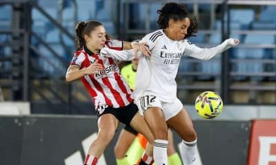 Real Madrid, de Yasmin, foi surpreendido pelo Atlético de Bilbao pelo Campeonato Espanhol