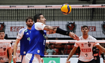 Superliga Masculina resultados e classificação após a 13ª rodada