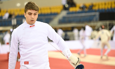 Alexandre Camargo compete no GP do Catar de espada