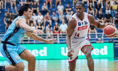 Georginho de Paula em quadra no jogo entre Sesi Franca e Brasília na Copa Super 8 2026