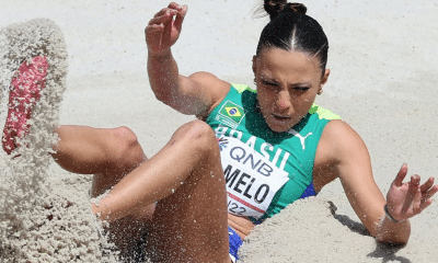 Letícia Oro Melo no meeting indoor de Paris