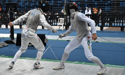 Paulo Morais na Copa do Mundo de florete