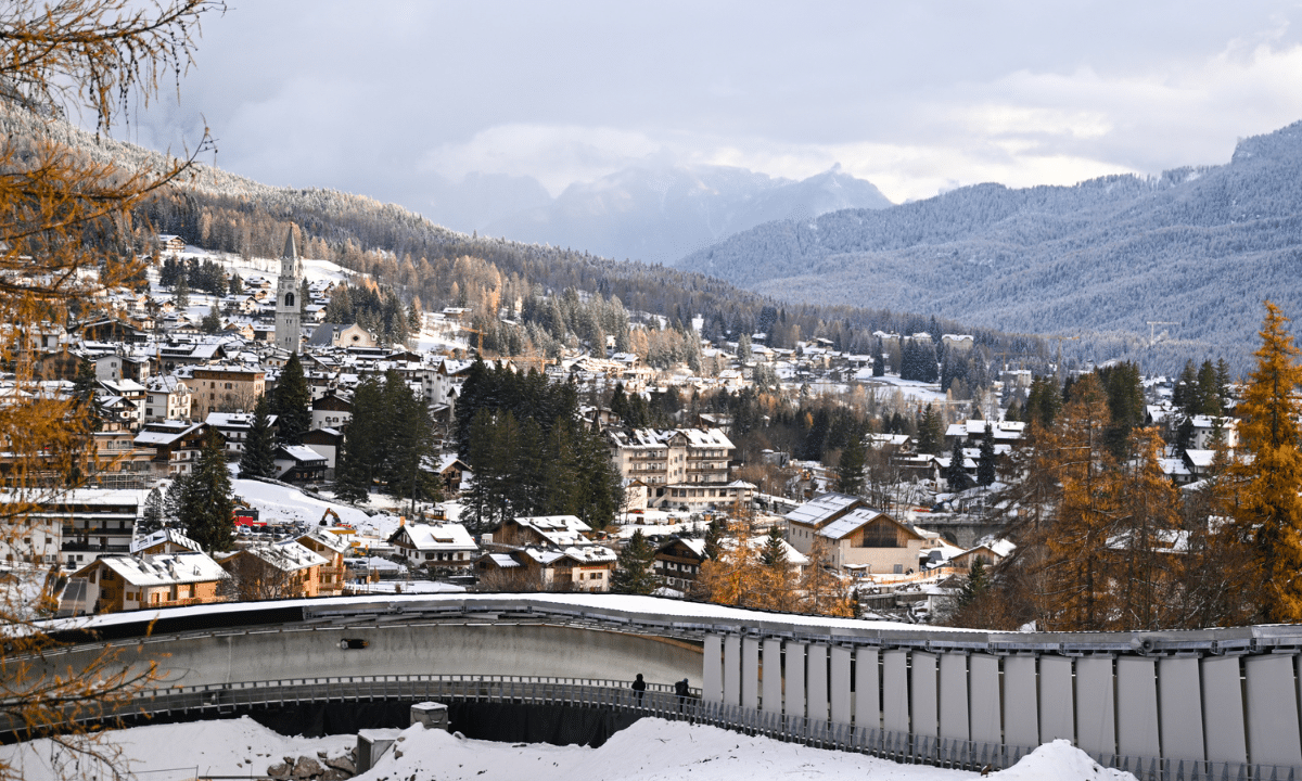 Pista Eugenio Monti em Cortina D'Ampezzo
