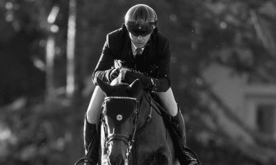 Rodrigo Pessoa e Corrie 9 em prova de hipismo saltos nos EUA