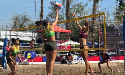 Thainara e Verena no Circuito Sul-Americano de vôlei de praia