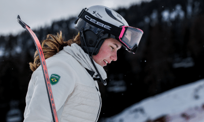 Alice Padilha comete erro e não completa prova de slalom feminino