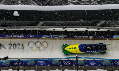 Jogos Olímpicos de Inverno Milão-Cortina 2026 - Cortina Sliding Center - Treinamento oficial do Bobsled 4-man nos Jogos Olímpicos de Inverno Milao-Cortina 2026 Foto: Gabriel Heusi/COB
