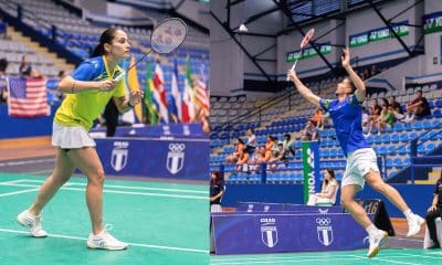 Na imagem, atletas dos times feminino e masculino do Brasil que ficaram com o bronze.