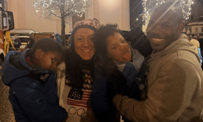 Elena Taylor e sua família - Jogos Olímpicos de Inverno Milão-Cortina 2026