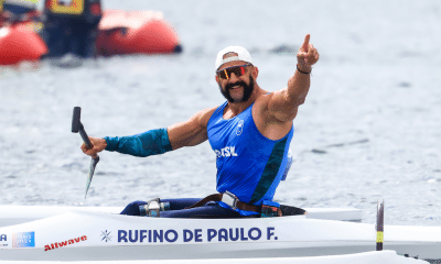 Fernando Rufino começou a Copa Brasil de Canoagem paralímpica com medalha de ouro (Foto: Marcello Zambrana/CPB)