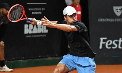 Pedro Boscardin garantiu vaga nas quartas de final do Challenger de Rosário (Foto: João Pires/Fotojump)