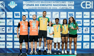 Deivid Silva e Jeisiane Alves ganharam o título da simples (Foto: Patrick Schocair/Fotop)