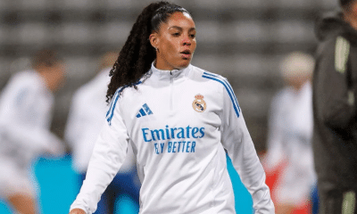 Yasmim foi titular do Real Madrid na vitória sobre o Paris FC pela Champions League (Foto: Instagram @realmadridfem)