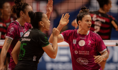 Maringá surpreendeu Sesc Flamengo no Rio de Janeiro com vitória por 3 a 1 (Foto: Paula Reis/Flamengo)