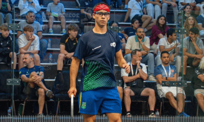 Viggo Hendricks sagrou-se campeão do Sul-Americano de Squash na categoria sub-19 (Foto: Instagram @hendrickssquash)