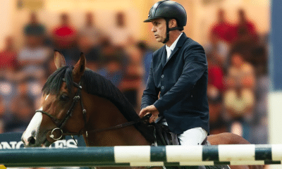 Com terceiro lugar, Santiago Lambre fez o melhor resultado do Brasil no dia no hipismo de saltos (Foto: Instagram @jeyad_photogallery)