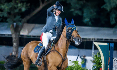 Com um segundo lugar, Stephanie Macieira fez o melhor resultado do Brasil no dia (Foto: Felippe Saad/CBH)