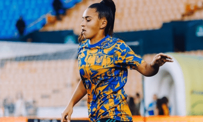 Mariza atuou como titular na vitória do Tigres sobre o UNAM Pumas pela Liga Mexicana (Foto: Instagram @clubtigresfemenil)