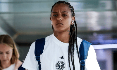 Geyse é jogadora do América do México (Foto: Instagram @americafemenil)