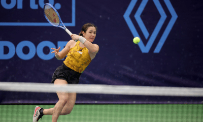 Gabriela Cé no qualificatório do W75 de Porto