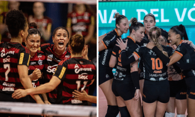 Sesc Flamengo e Osasco são os maiores campeões da história da Copa Brasil com quatro títulos (Fotos: Foto: Betto Dolorier/FPV e Paula Reis/Flamengo)