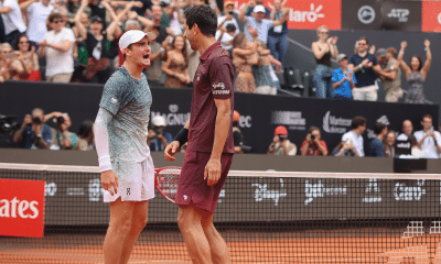 Fonseca e Melo salvam match-point e vão à final de duplas do Rio Open