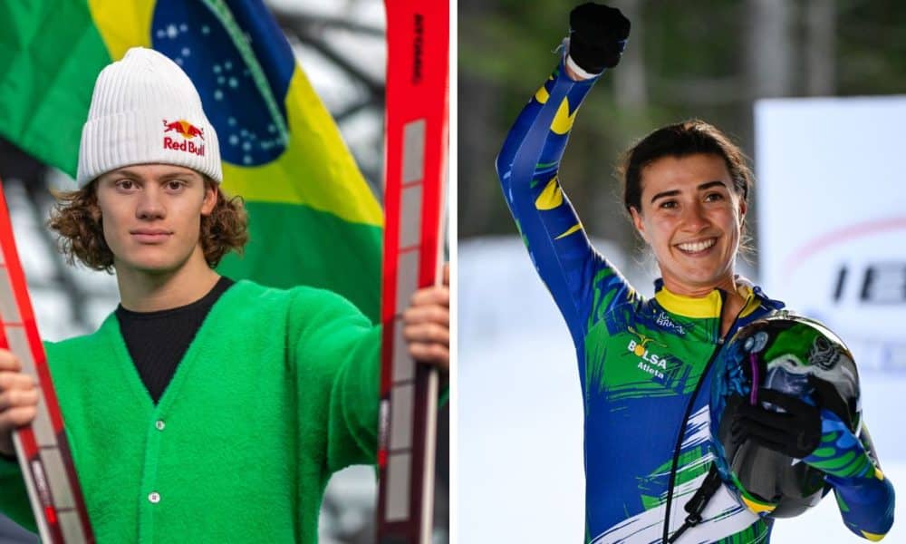 Lucas Pinheiro Braathen e Nicole Silveira serão os porta-bandeiras do Brasil nos Jogos Olímpicos de Inverno Milão-Cortina 2026