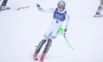 Lucas Pinheiro Braathen sofre queda e está fora do slalom em Milão-Cortina