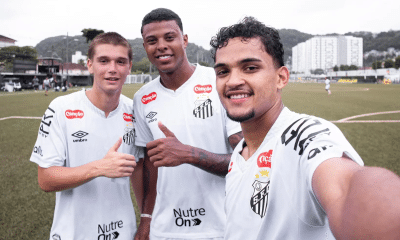 Santos goleia Grêmio de virada e segue 100% no Brasileirão Sub-20