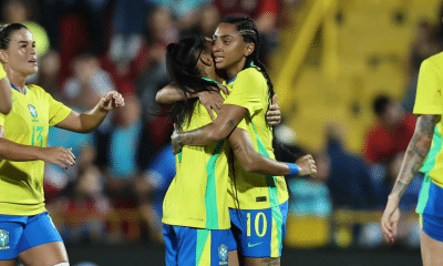 Seleção Feminina sofre no 2º tempo, mas goleia Costa Rica na estreia de 2026