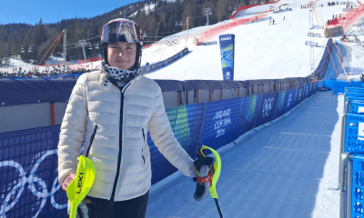 Alice Padilha no esqui alpino feminino slalom - Milão-Cortina 2026